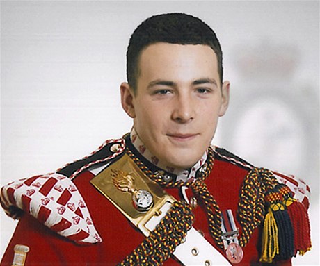 Lee Rigby ve slavnostní uniform