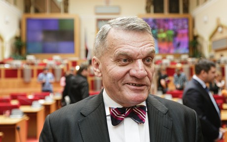 Praský primátor Bohuslav Svoboda po odvolání z funkce.