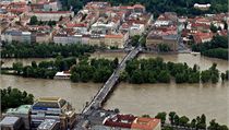 Povodeň z letadla: Střelecký ostrov, Praha | na serveru Lidovky.cz | aktuální zprávy