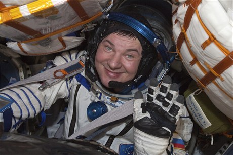 Ruský kosmonaut Roman Romannko
