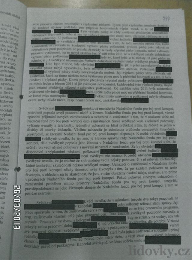 Obaloba asistentky Jany Nagyové a Karla Jandáka - strana 07