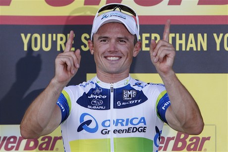 Australský cyklista Simon Gerrans