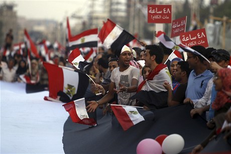 Demonstrace v Káhie