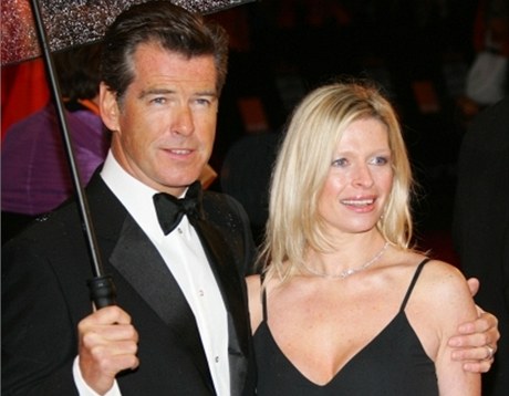 Pierce Brosnan s dcerou Charlotte na snímku z roku 2006