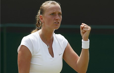 Petra Kvitová postoupila do tvrtfinále Wimbledonu.