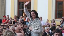 Miroslava Němcová při oslavách na Velehradě. | na serveru Lidovky.cz | aktuální zprávy