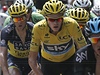 eský cyklista Roman Kreuziger (vlevo) a Brit Christopher Froome 