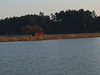 Jezero Kontopy m przranou vodu.