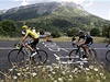 20. etapa Tour de France (ve lutém je Chris Froome)