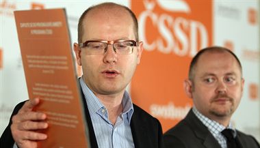 Bohuslav Sobotka a Michal Haek