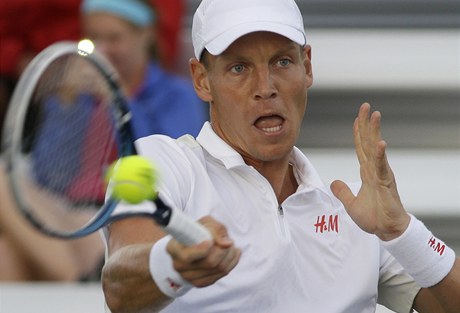 Tomá Berdych porazil v Cincinnati Fina Nieminena.