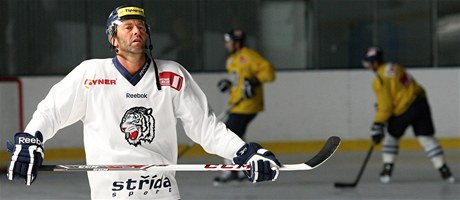 Liberecký hokejista Petr Nedvd