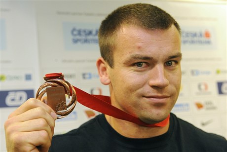 Bronzový medailista z mistrovství svta kladivá Luká Melich