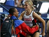 Americk desetiboja Ashton Eaton a sedmibojaka Brianne Theisenov-Eatonov