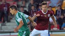 Sparta Praha - Bohemians Praha 1905. Josef Jindřišek z Bohemians (vlevo) a Václav Kadlec ze Sparty | na serveru Lidovky.cz | aktuální zprávy