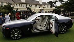 Nejnovjí Rolls-Royce na pehlídce automobilové elegance