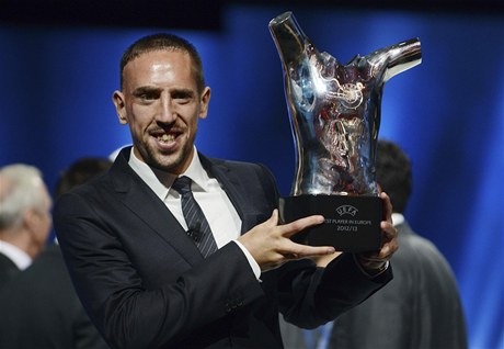 Fotbalista Bayernu Mnichov Franck Ribéry