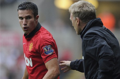 Jedna z nejvtích hvzd Premier League - Robin Van Persie.