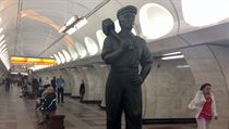 Metro na Andělu se změnilo v Moskvu. | na serveru Lidovky.cz | aktuální zprávy