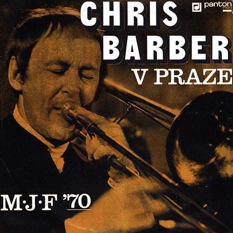 Obal desky se záznamem praského koncertu Chrise Barbera z roku 1970