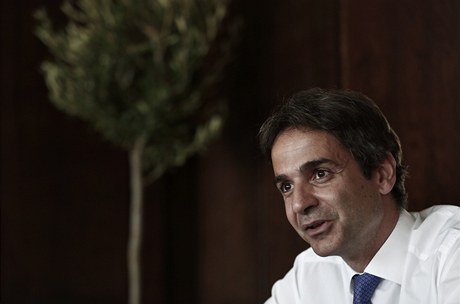 ecký ministr reforem Kyriakos Mitsotakis