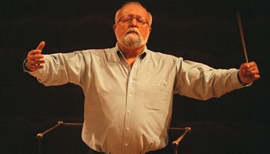 Polsk dirigent Krysztof Penderecki