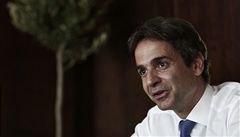 ecký ministr reforem Kyriakos Mitsotakis