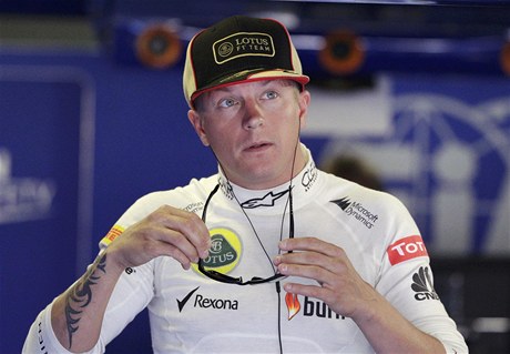 Finský pilot formule 1 Kimi Räikkönen ze stáje Lotus