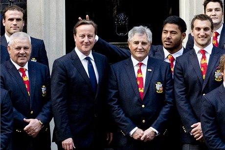 Manu Tuilagi zesmnil britského premiéra Davida Camerona.