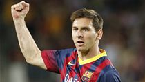 Messi slaví hattrick do sítě Ajaxu. | na serveru Lidovky.cz | aktuální zprávy