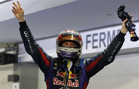 Nmecký pilot formule 1 Sebastian Vettel z Red Bullu