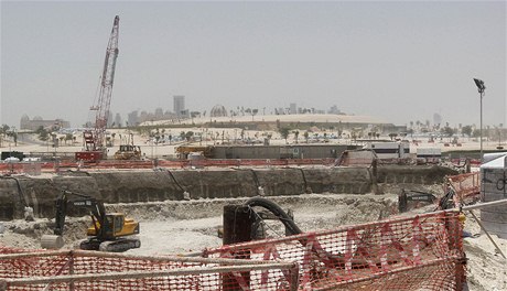 Stavba v Kataru