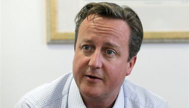 Britsk premir David Cameron