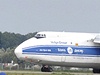 Na letiti v Monov pistál letoun Antonov An-124 Ruslan.