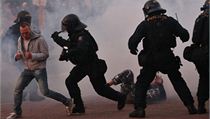 Střet radikálů s policií v Ostravě. | na serveru Lidovky.cz | aktuální zprávy