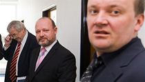 Vlevo soudce Josef Knotek, vpravo Ladislav Jelínek. | na serveru Lidovky.cz | aktuální zprávy
