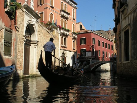 Benátky z pohledu kajakáe