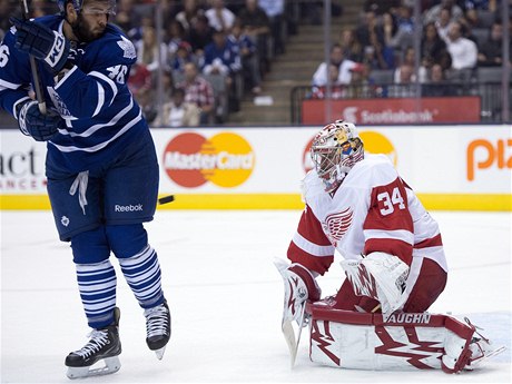 eský branká Detroitu Red Wings Petr Mrázek