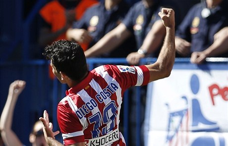 Fotbalista Atlétika Madrid Diego Costa