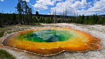 Bublající jezero v americkém Yellowstonském národním park u | na serveru Lidovky.cz | aktuální zprávy