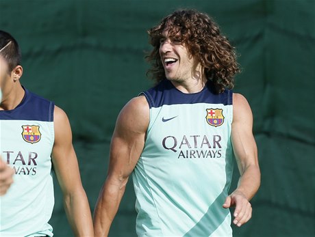 Fotbalista Barcelony Carles Puyol