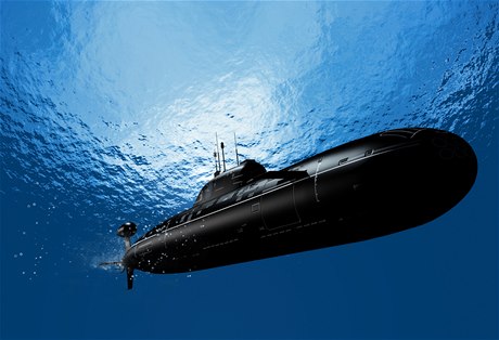 Jaderná ponorka (ilustraní fotografie)
