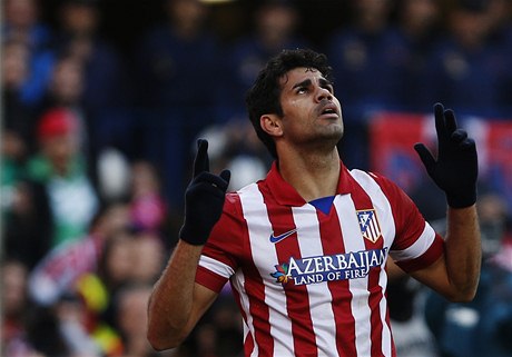 Fotbalista Atlétika Madrid Diego Costa