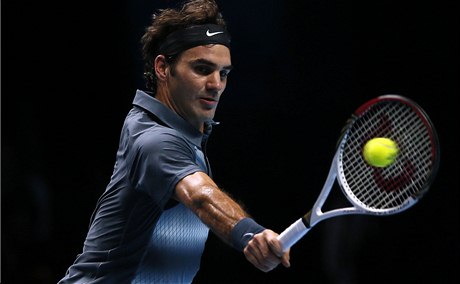 Roger Federer na Turnaji mistr.