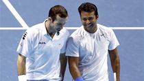 Český tenista Radek Štěpánek (vlevo) a Ind Leander Paes | na serveru Lidovky.cz | aktuální zprávy