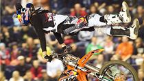 Závod mistrovství světa ve freestyle motokrosu. Na snímku je Petr Pilát | na serveru Lidovky.cz | aktuální zprávy