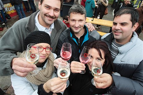 Svatomartinské oslavy na námstí v Ústí nad Labem