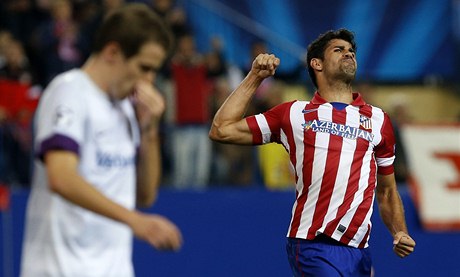 Fotbalista Atlétika Madrid Diego Costa