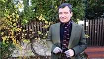 David Rath před svým domem v Hostivici. | na serveru Lidovky.cz | aktuální zprávy