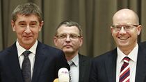 Andrej Babiš za hnutí ANO a Bohuslav Sobotka za ČSSD | na serveru Lidovky.cz | aktuální zprávy